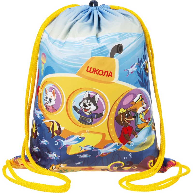 Изображение товара Мешок для сменной обуви Комус Класс №1 School Шустрики полиэстер с отделением