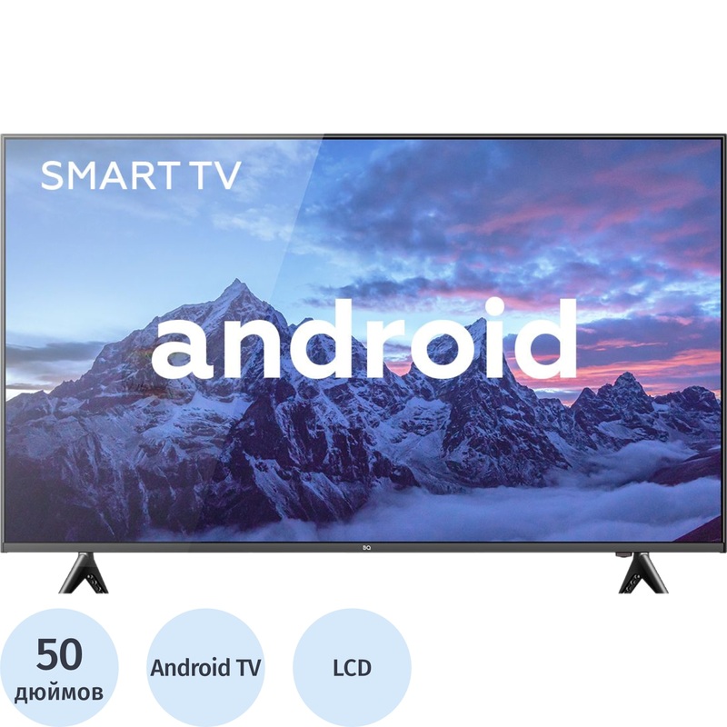 Изображение товара Телевизор 50" BQ 50S04B 25910 Ultra HD 4K