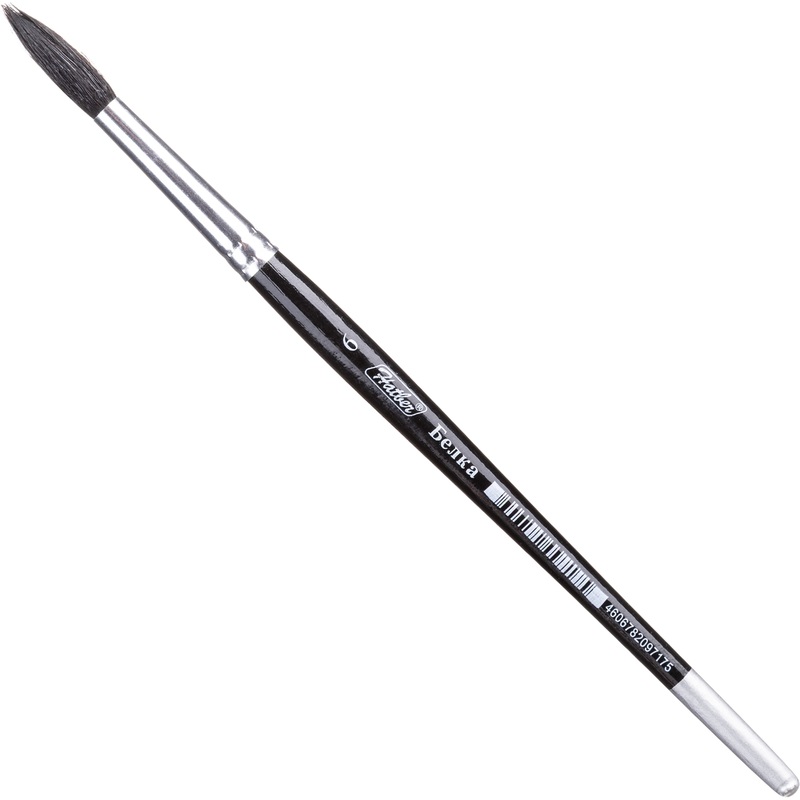 Изображение товара Кисть Hatber круглая белка №6