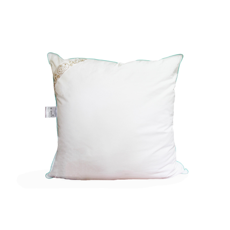 Изображение товара Подушка для сна Cleo 70x70 см искусственный лебяжий пух тик гипоаллергенная