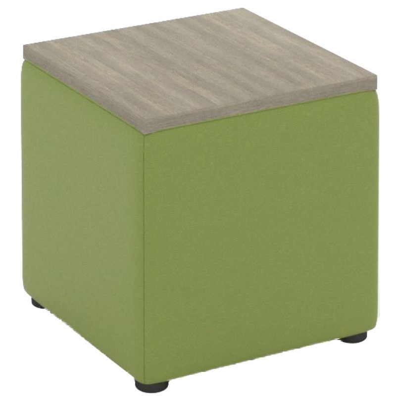 Изображение товара Модуль-стол Tetris 1-М 1T бледно-зеленый серо-бежевый искусственная кожа Россия