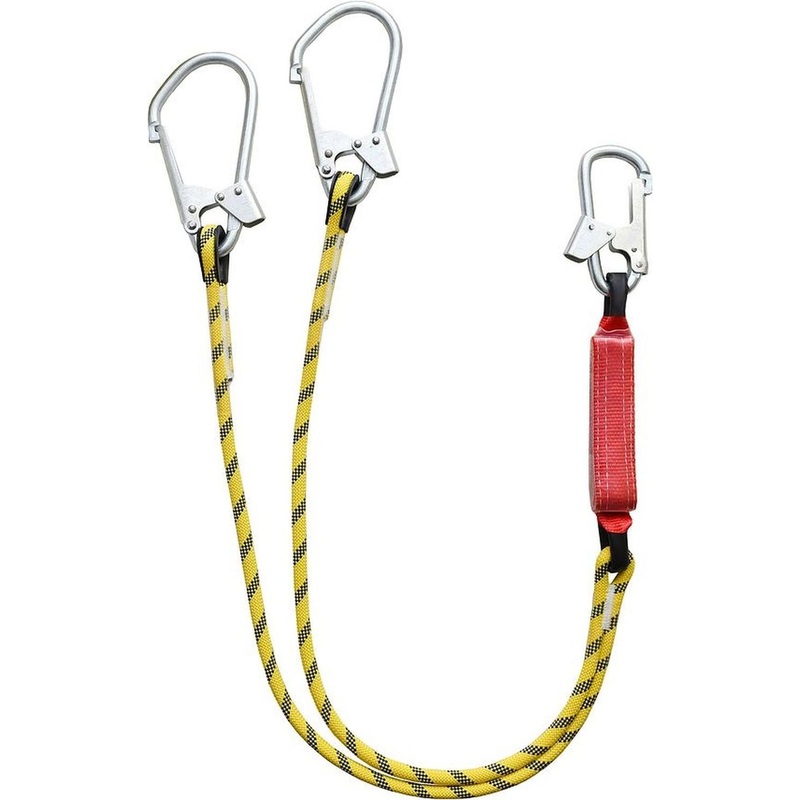 Изображение товара Строп страховочный канатный Восток двойной с амортизатором 2м