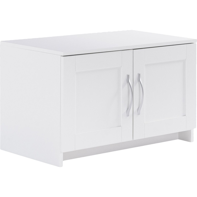 Изображение товара Тумба Сириус низкая двухдверная белая 782х412х471 мм