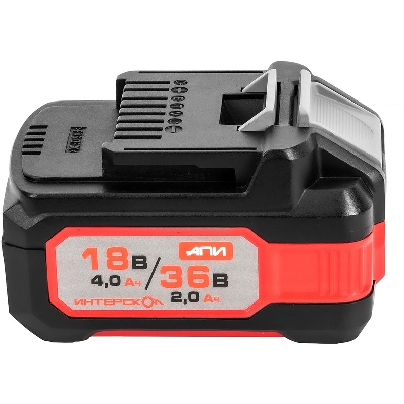 Изображение товара Аккумулятор Интерскол АПИ-4(2)/18(36)И 36 В 2/4 Ач Li-ion слайдер автоматическое переключение