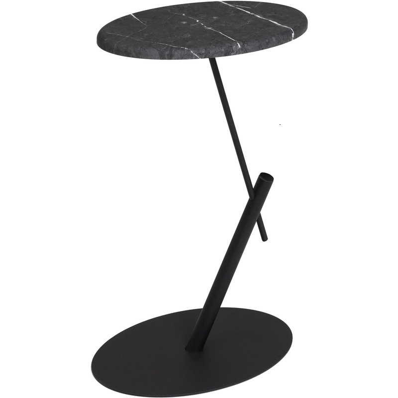 Изображение товара Журнальный столик МеталлАрт М015 черный мрамор современный стиль