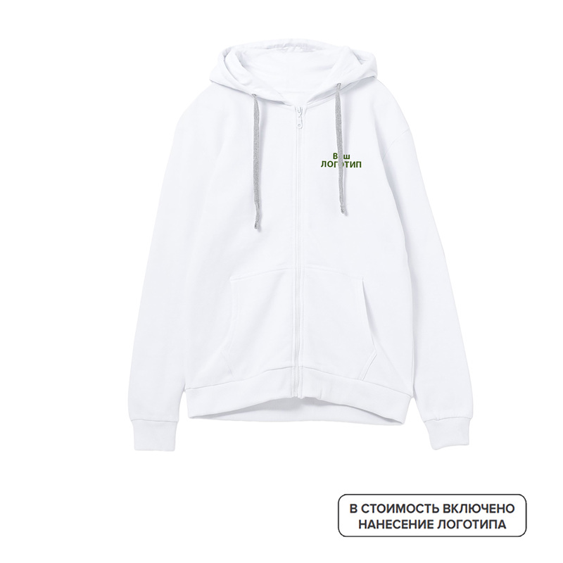 Изображение товара Толстовка Unit Siverga Heavy с индивидуальн.цветной печатью (размеры XS-4XL,10 штук в упаковке)