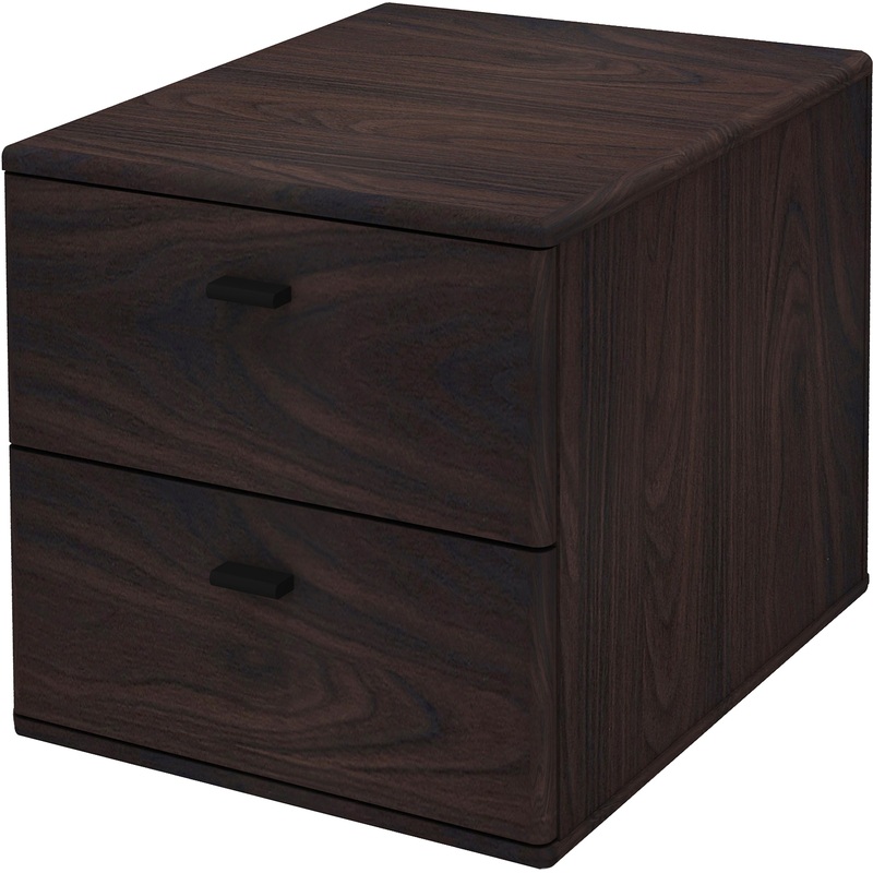 Изображение товара Тумба подвесная сидней SD 30 вишня ойра антрацит 416x500x424 мм 2 ящика