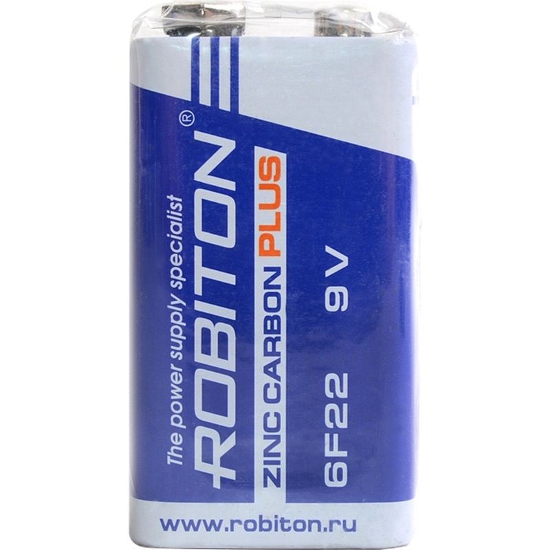 Изображение товара Батарейка крона Robiton Plus