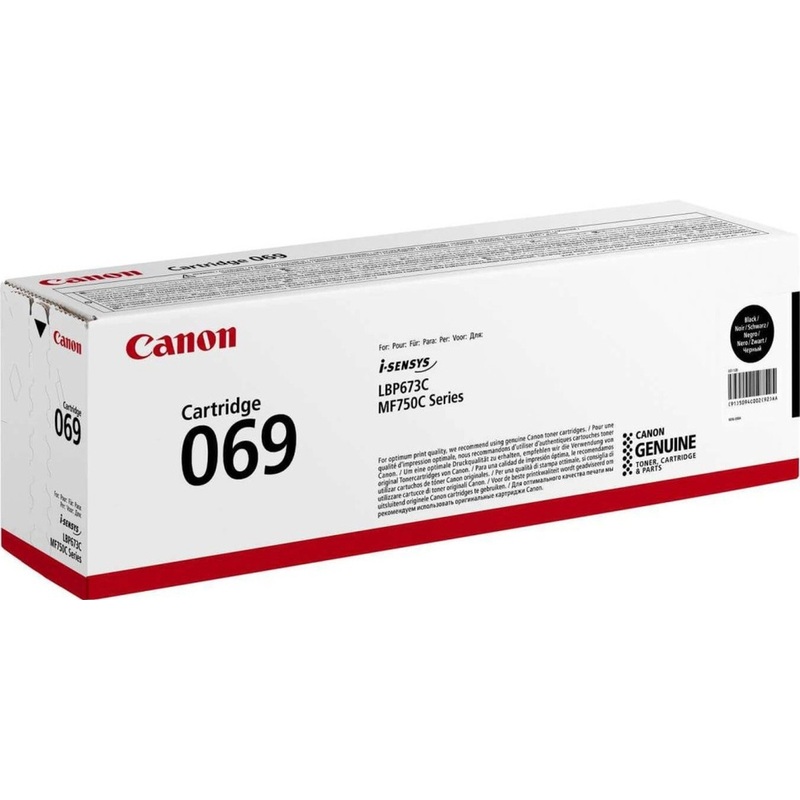 Изображение товара Оригинальный лазерный картридж Canon CRG 069 BK 5094C002 черный для лазерных принтеров