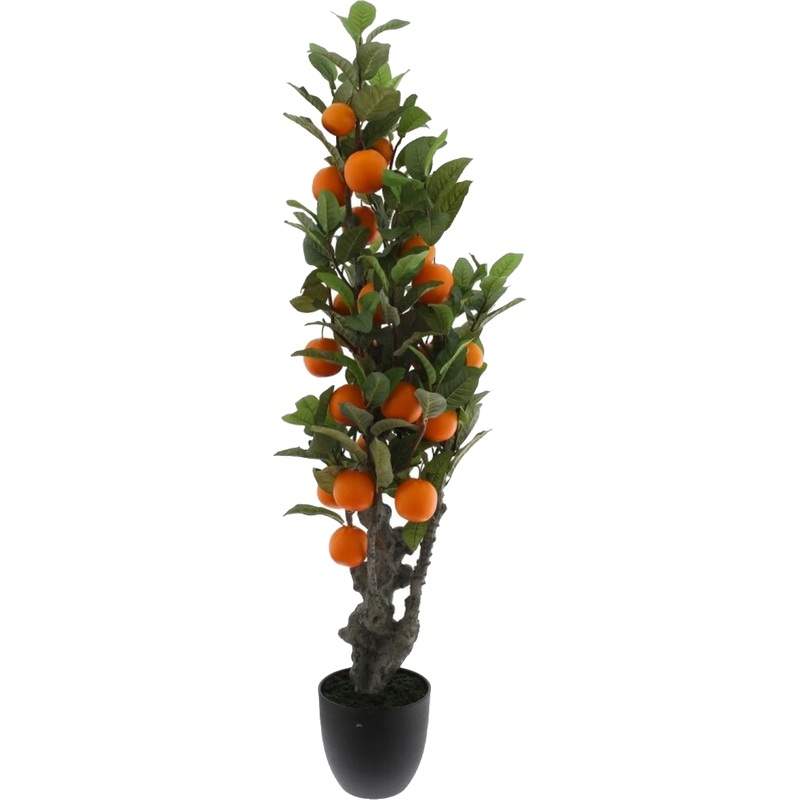 Изображение товара Дерево искусственное в горшке Апельсин 146 см