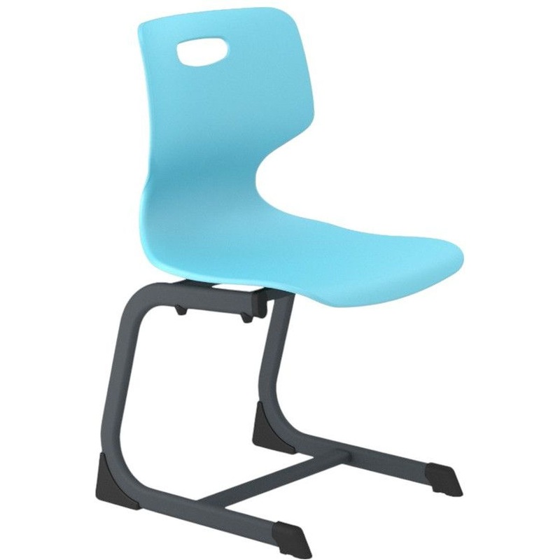 Изображение товара Ученический регулируемый стул Sheffilton SHT-S-TN24 синий и антрацит надежный долговечный