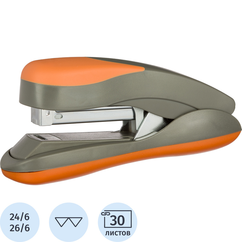 Изображение товара Степлер Reiter RG PS-273F до 30 листов оранжевый/серый настольный