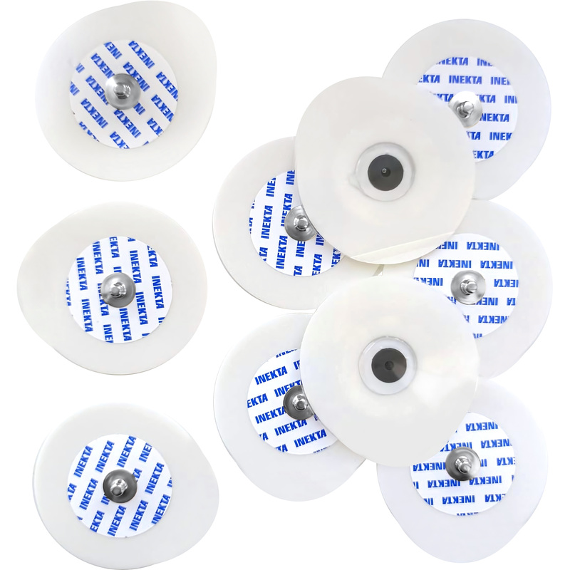 Изображение товара Одноразовые электроды для ЭКГ 43x45 мм Inekta YD4345 высокопрочные 50 шт