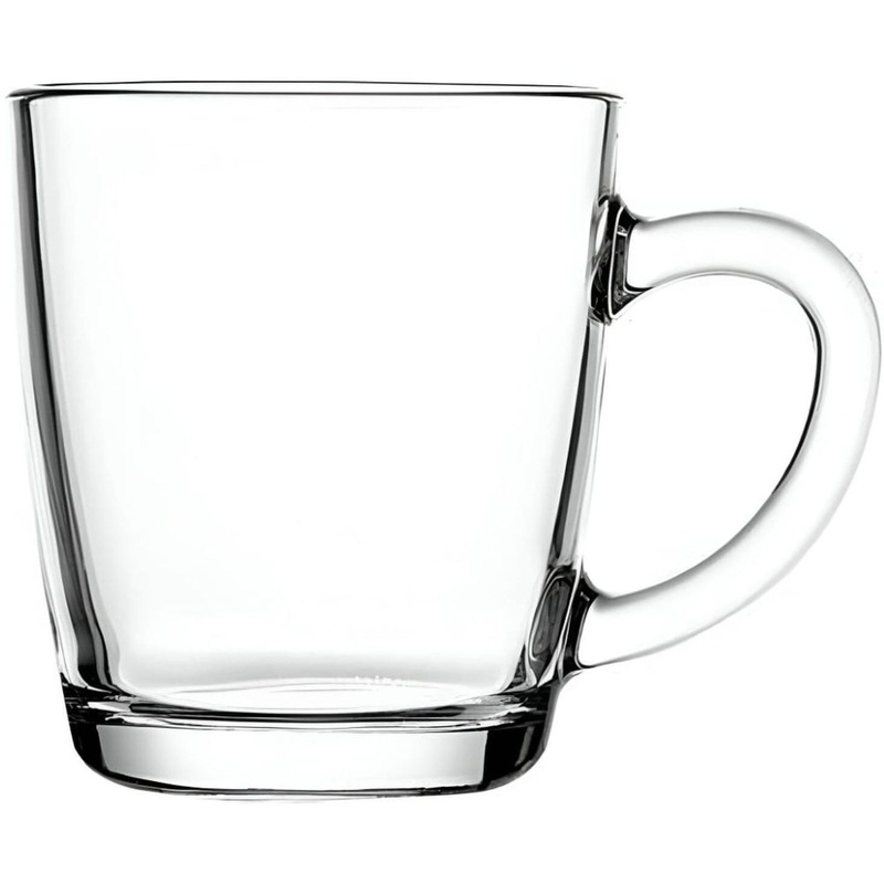 Изображение товара Стеклянная кружка Pasabahce объемом 350 мл, 12 шт, прозрачная