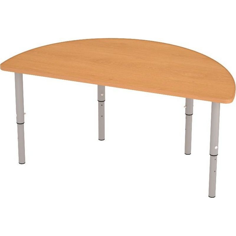 Изображение товара Полукруглый стол на регулируемых ножках М-83-6 из ЛДСП 16 мм с водоотталкивающим покрытием