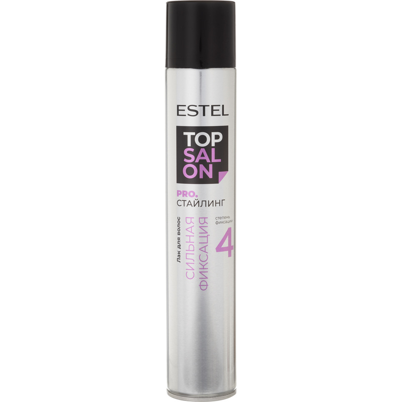 Изображение товара Лак для волос Estel Top Salon Pro сильная фиксация 400 мл