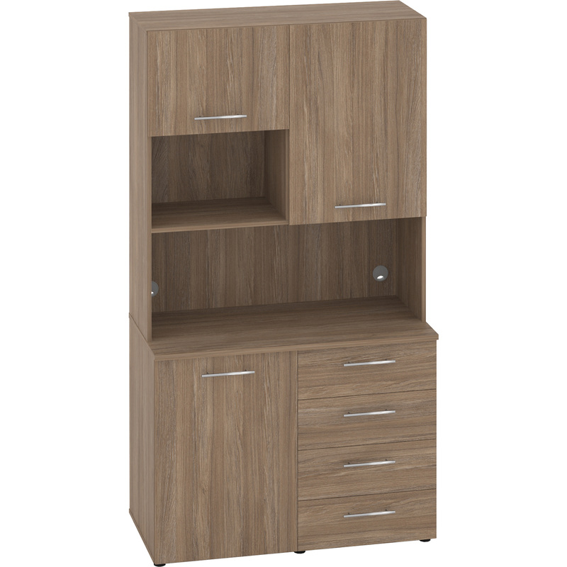 Изображение товара Мини-кухня Вариант № 4 MN-004 дуб аризона мебель для кухни домашняя и офисная