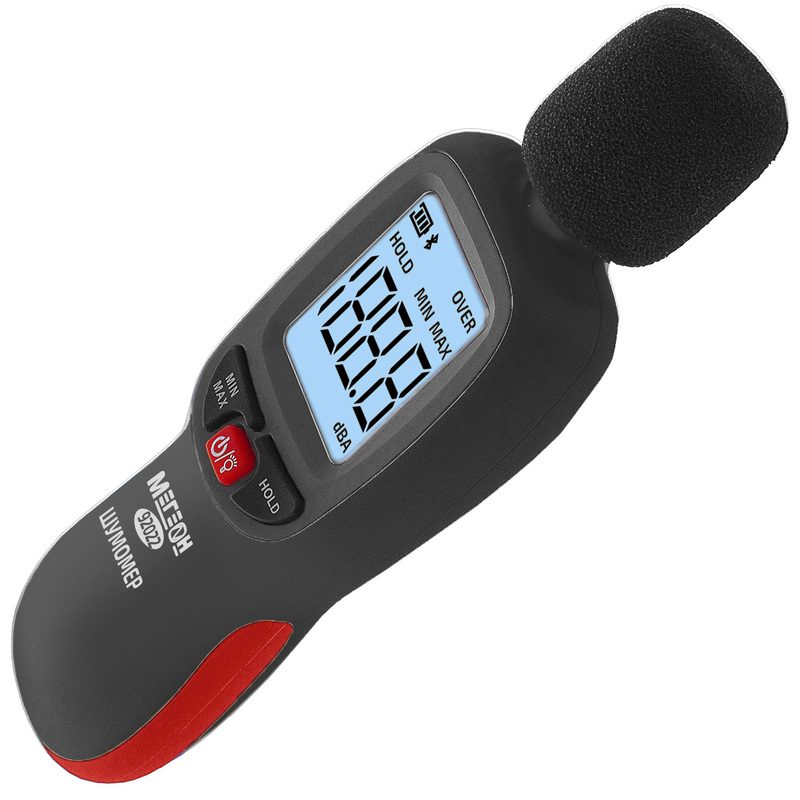 Изображение товара Шумомер Мегеон 92022 Bluetooth, точное измерение шума в диапазоне 30-130 дБ