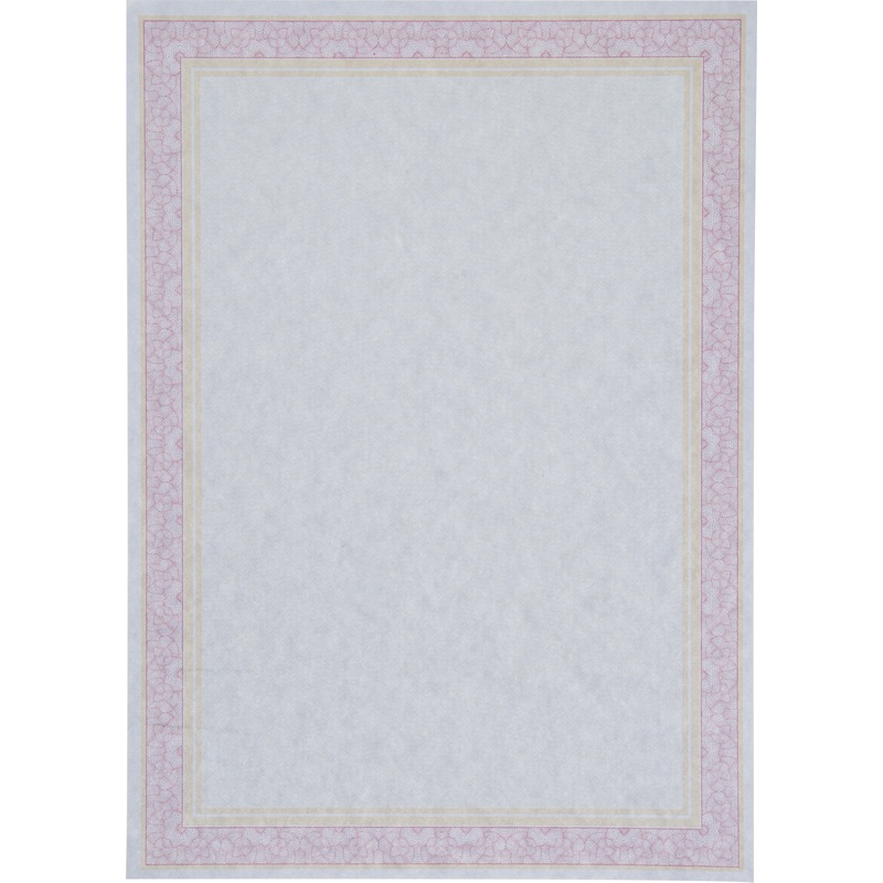 Изображение товара Сертификат-бумага А4 Attache 120 г/кв.м красная/оранжевая 50 листов