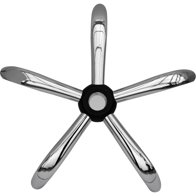 Изображение товара Крестовина для кресла оператора металл 600 мм хромированная