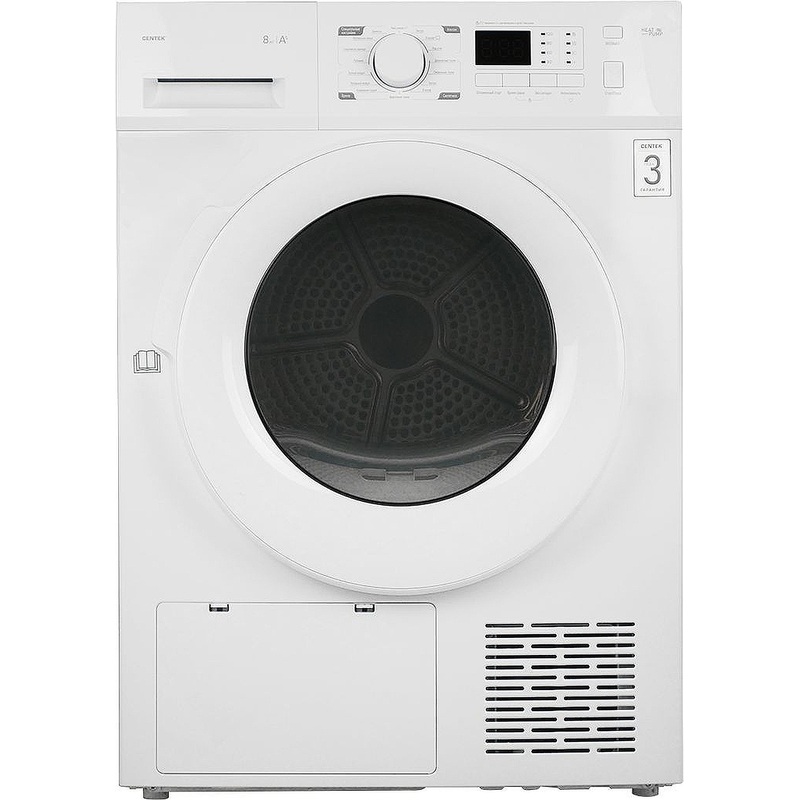 Изображение товара Сушильная машина Centek CT-1990 с 16 программ, расход 0.8 кВт, класс A++