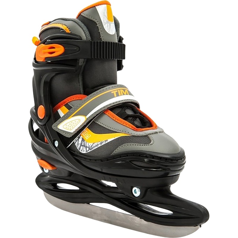 Изображение товара Детские раздвижные ледовые коньки Calambus Tim ice 30-33, полужёсткий ботинок, нержавеющая сталь