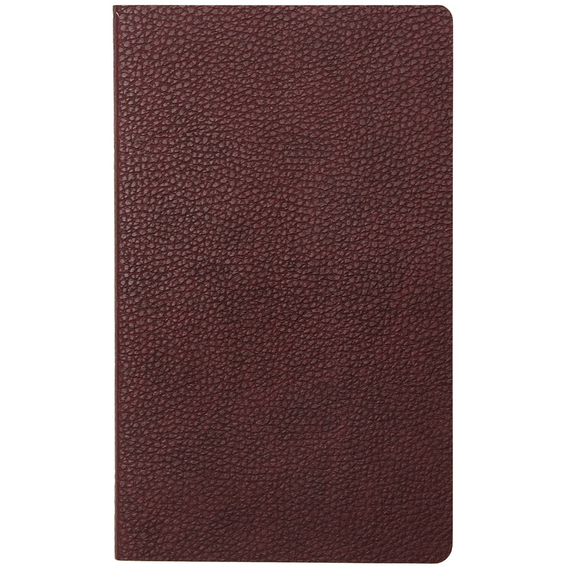 Изображение товара Блокнот Attache Bizon A5, 64 листа, клетка, бордовый, сшивка