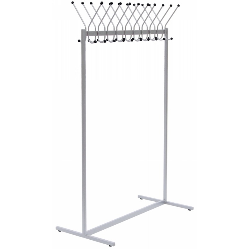 Изображение товара Гардеробная вешалка КР-12Л на 20 персон, металлическая, разборная