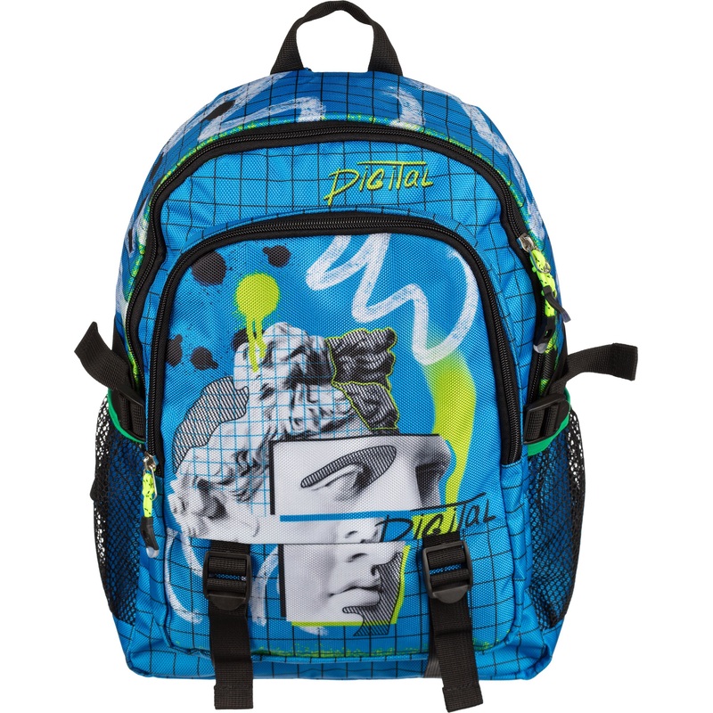 Изображение товара Рюкзак Комус Класс Арт 15 л синий для учебных материалов