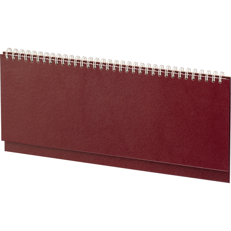 Изображение товара Планинг недатированный Attache Economy бумвинил 300x135 мм 56 листов бордовый