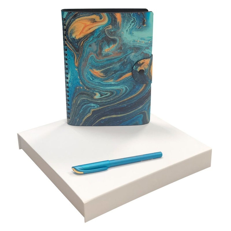 Изображение товара Набор недатированный Attache Selection Fluid (ежедневник бирюзовый, ручка)