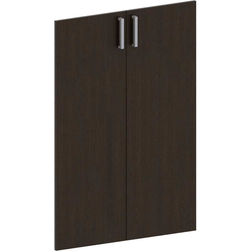 Изображение товара Дверь Комус Мебель Сатурн-Д венге (794x16x1148 мм, 2 штуки в упаковке)