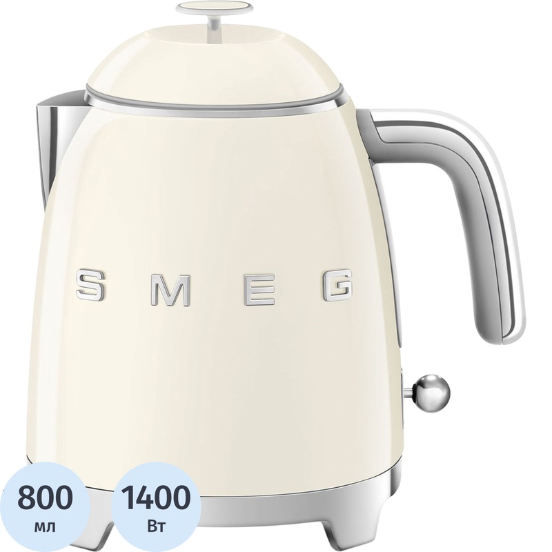 Изображение товара Чайник электрический Smeg KLF05CREU бежевый