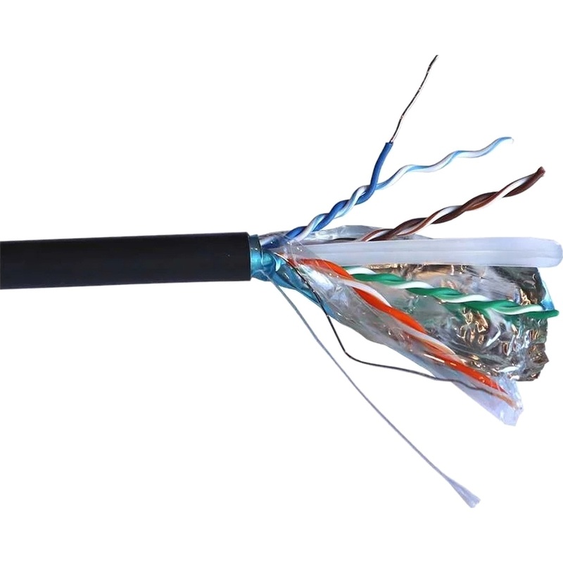 Изображение товара Уличный сетевой кабель витая пара TWT 6FTP-UNV 305 м категория 6 для высокоскоростных сетей