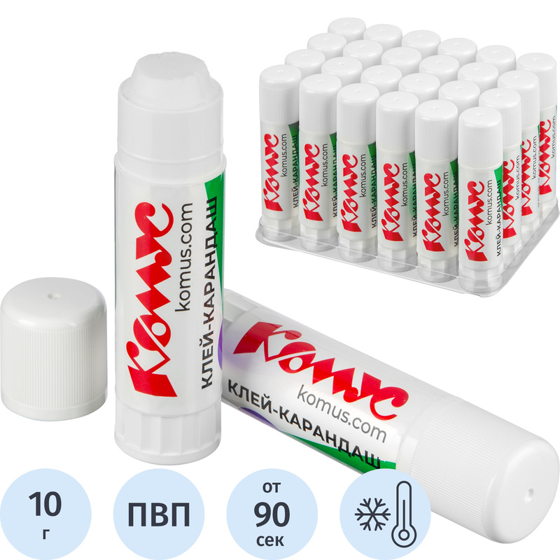 Изображение товара Клей-карандаш Комус 10 г