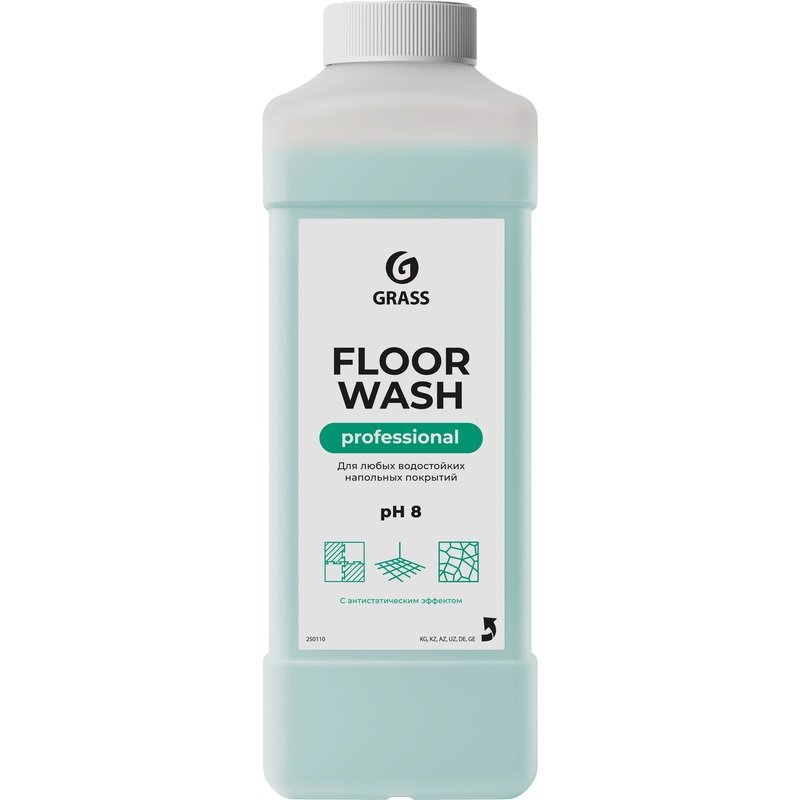 Изображение товара Средство для мытья пола Grass Floor Wash 1 л концентрат для ежедневной уборки поверхностей