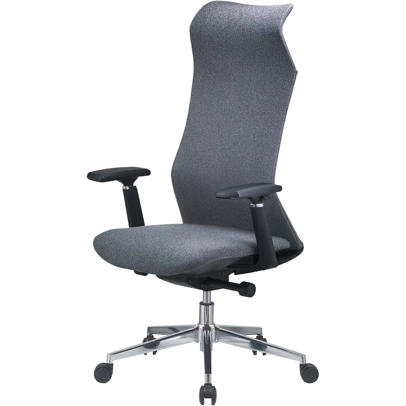 Изображение товара Кресло для руководителя Chairman CH583 серое ткань металл офисное эргономичное