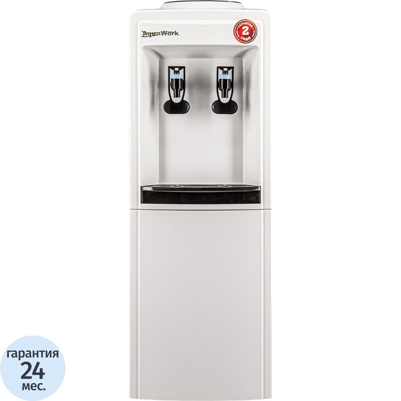 Изображение товара Кулер для воды Aqua Work 0.8LWR белый без нагрева и охлаждения