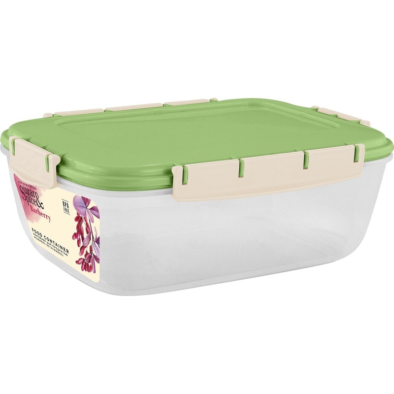 Изображение товара Пластиковый контейнер Sugar&Spice Barberry 1.8 л герметичный для хранения продуктов