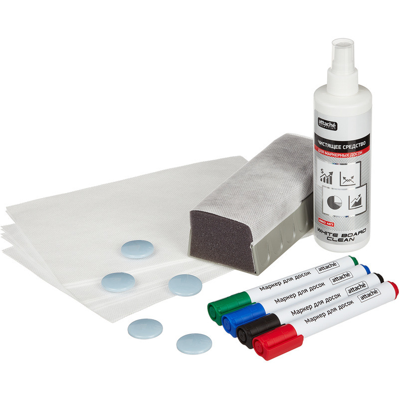 Изображение товара Набор принадлежностей Attache для магнитно-маркерной доски 21 предмет