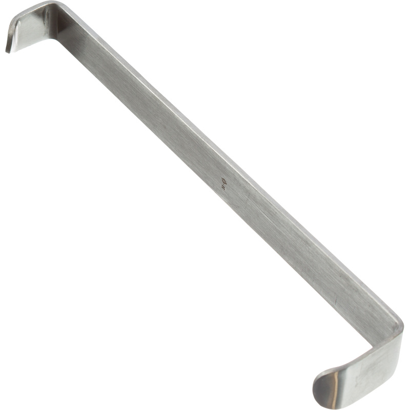 Изображение товара Крючок пластинчатый по Фарабефу № 2 152 мм хирургический инструмент