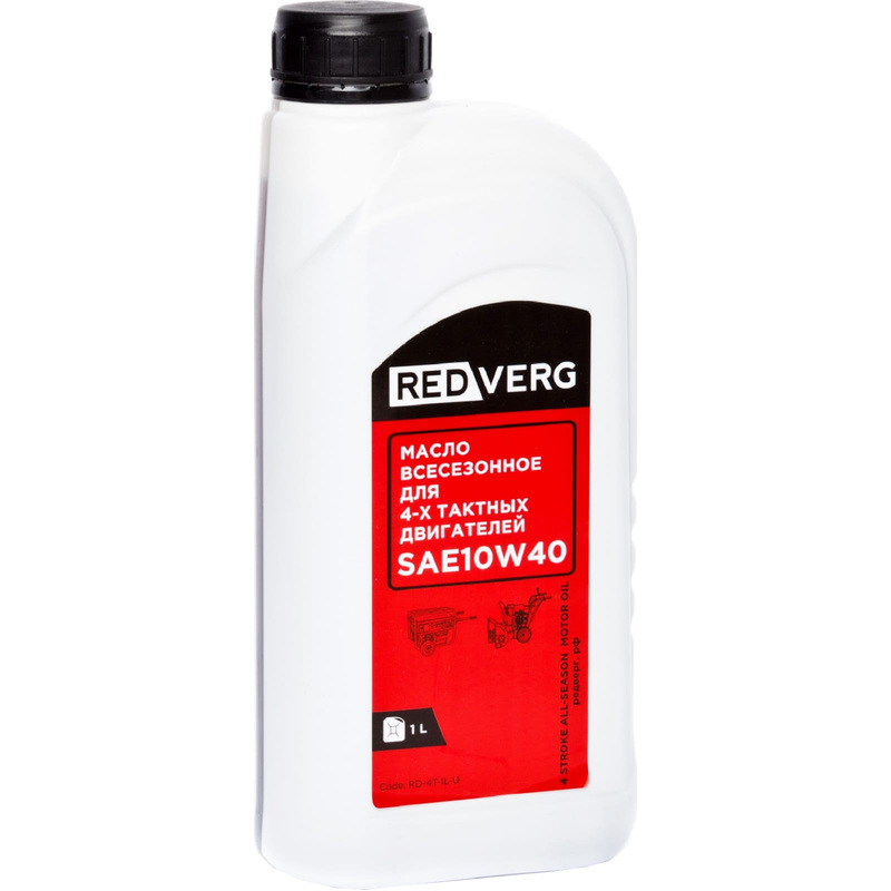Изображение товара Масло RedVerg RD-4T-1L-U 4-х тактное 1 л