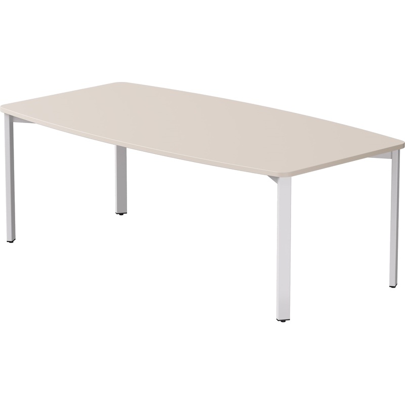 Изображение товара Стол для переговоров EVO 254S023GU9003 кашемир/белый 2100х1100х755 мм