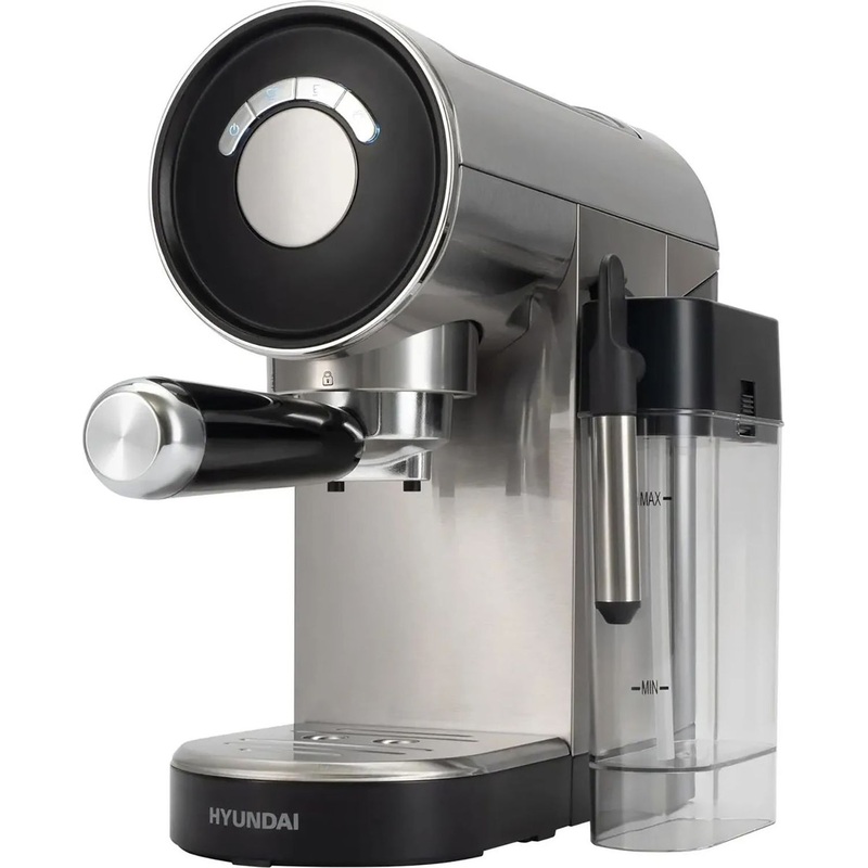 Изображение товара Кофеварка рожковая Hyundai HEM-4305 с функцией капучино