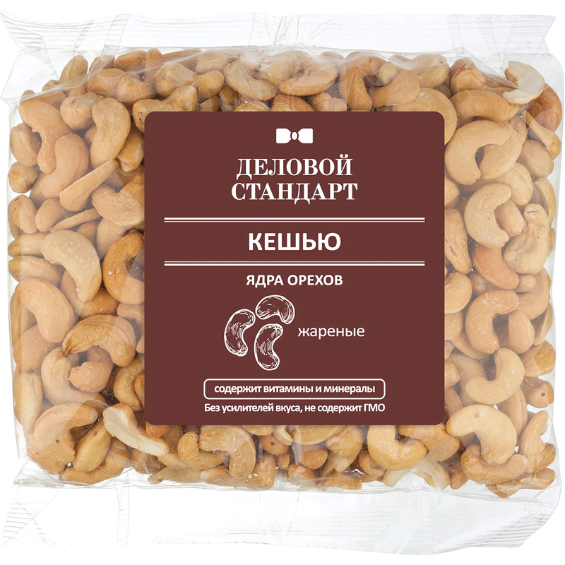 Изображение товара Кешью жареный стандарт 500 г - натуральный орех для здорового питания и кулинарии