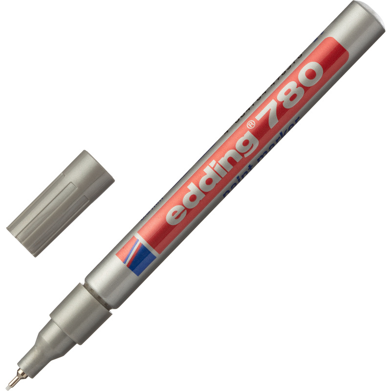 Изображение товара Маркер промышленный Edding E-780/54 серебристый 0.8 мм