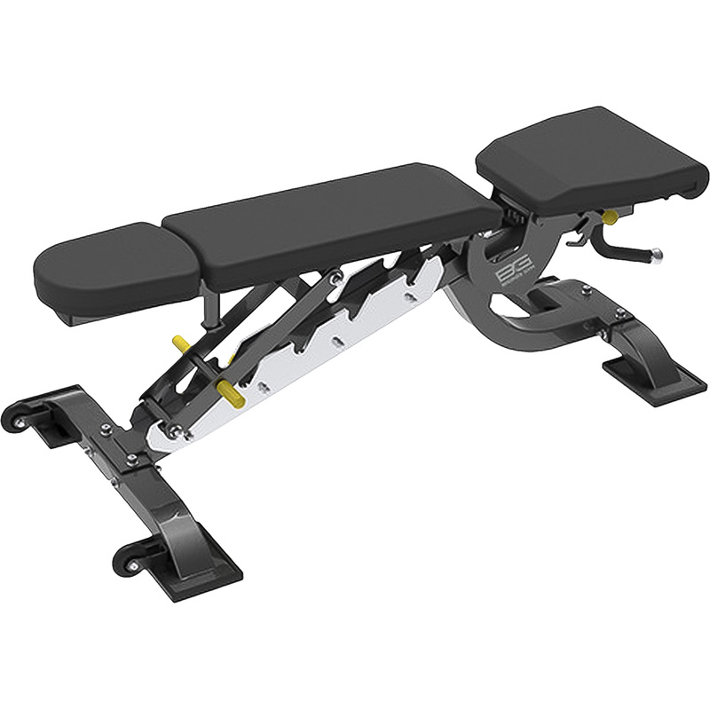 Изображение товара Универсальная регулируемая скамья Bronze Gym BR-1008 для спортивных залов и тренировок