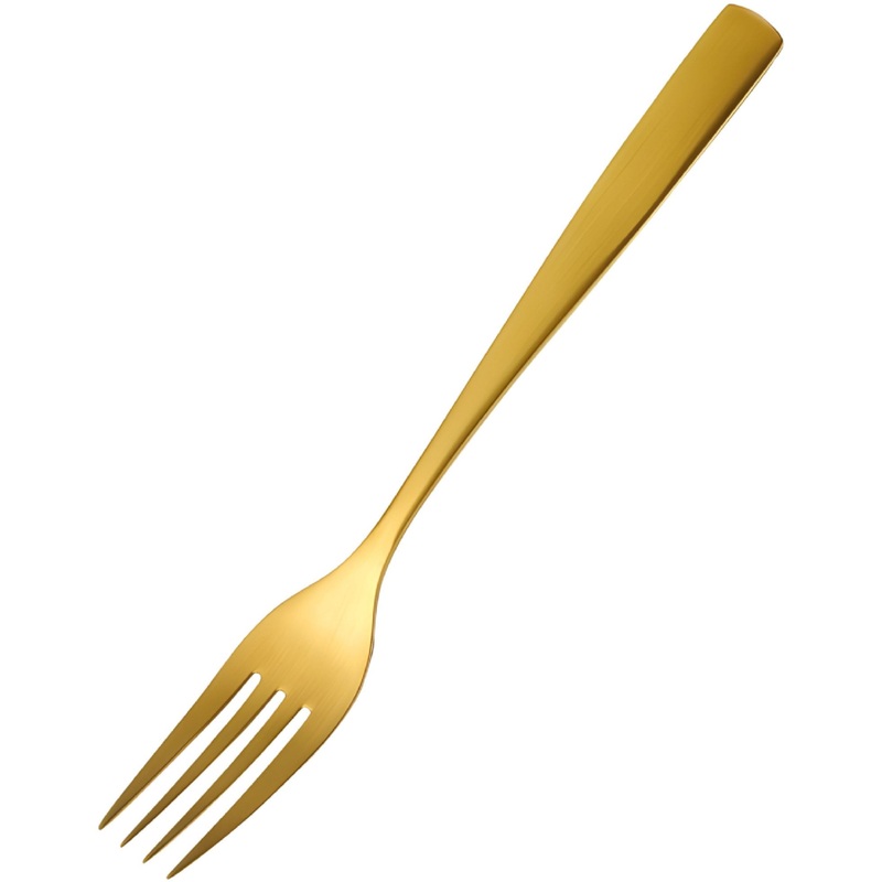 Изображение товара Уценка. Вилка десертная Comas Bcn Colors 18% Gold (6352-12) 18.5 см нержавеющая сталь (12 штук в упаковке)