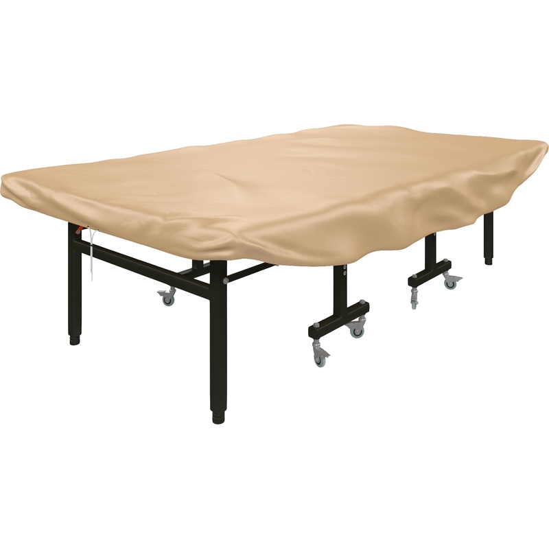 Изображение товара Чехол для теннисного стола Unix Line бежевый чёрный водоотталкивающий защита от ветра