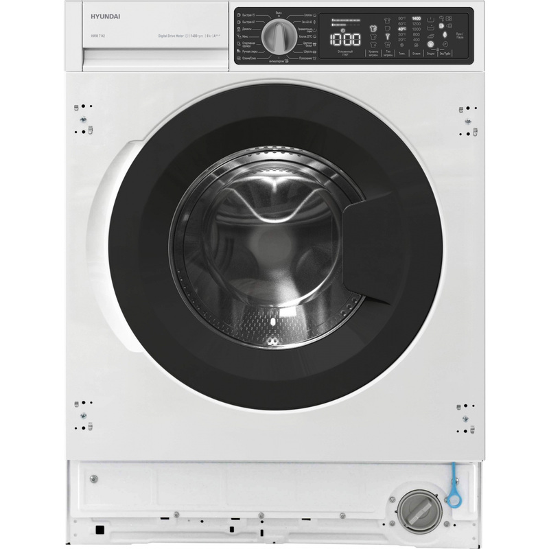 Изображение товара Стиральная машина встраиваемая Hyundai HWM 7142 с фронтальной загрузкой